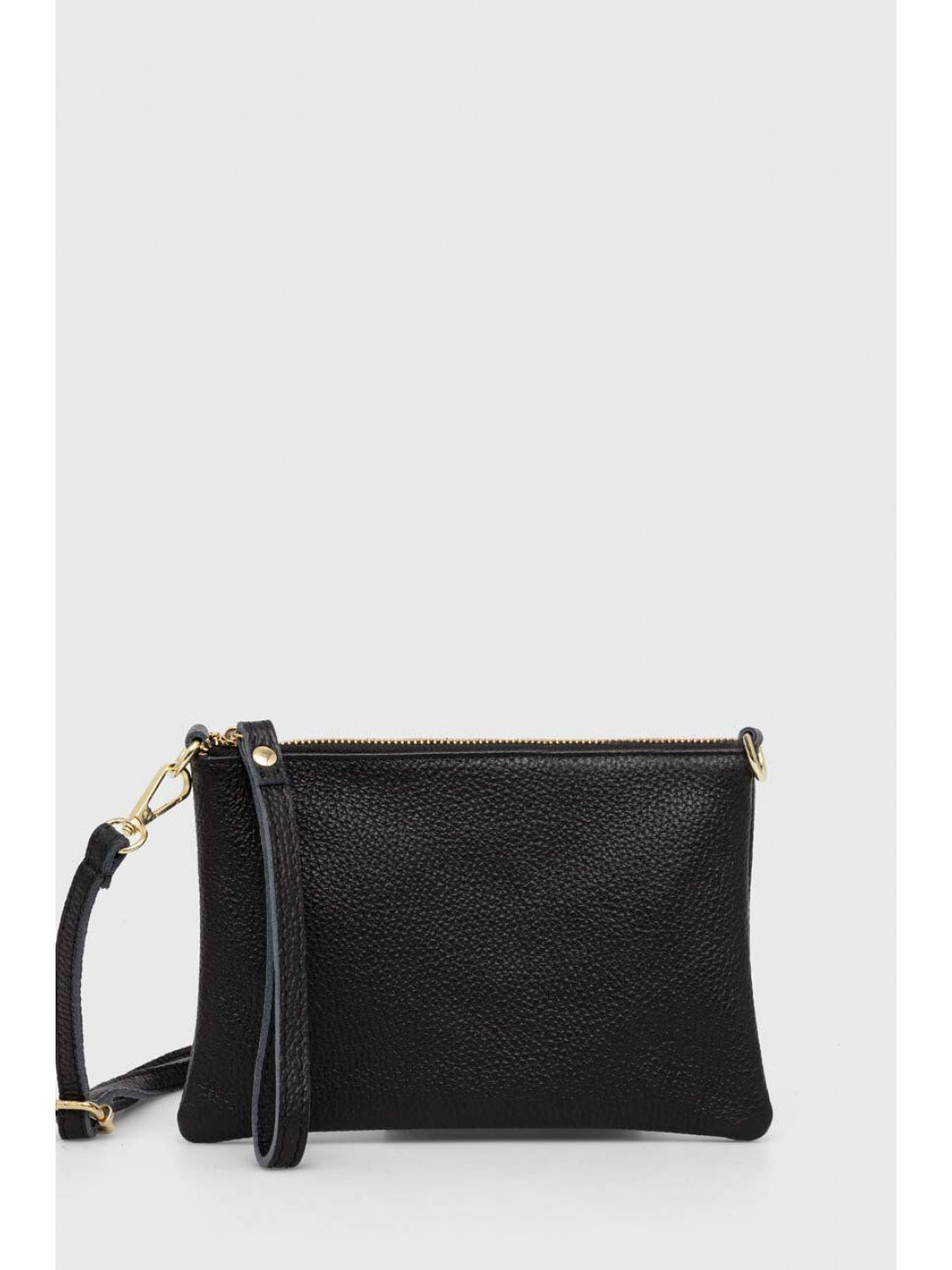 Kožená kabelka Answear LAB černá barva